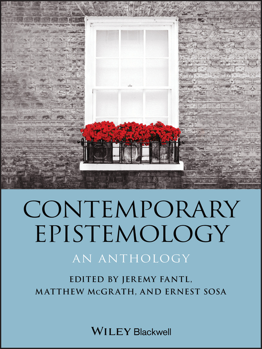 Title details for Contemporary Epistemology by Ernest Sosa - Available